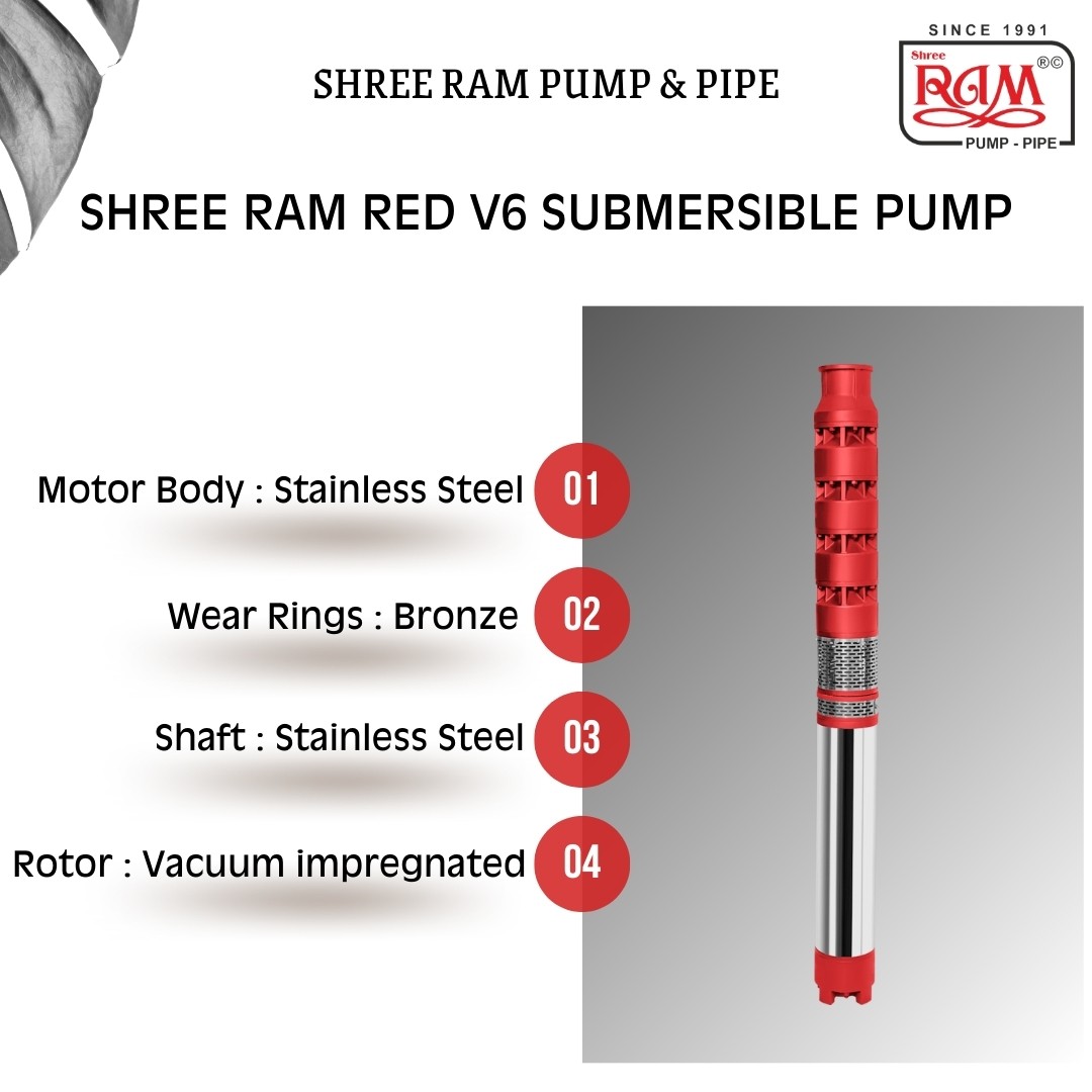 V6 RED Submersible Pump